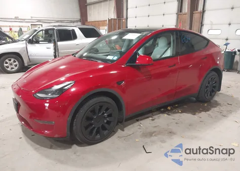 2022 Tesla Model Y Long Range Dual Motor All-Wheel Drive из США, поврежденный, VIN 7SAYGDEE9NF523264